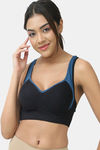 Lady Lyka Cotton Padded Sports Bra (Pack of 2) - Multicolor — thumbnail 7